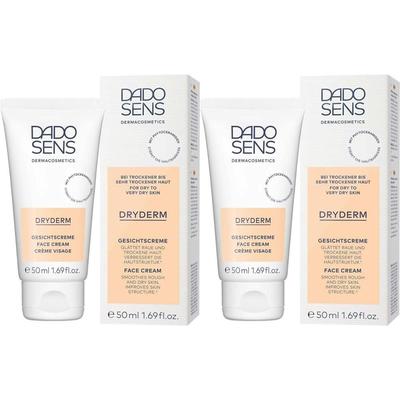 Dado Sens Dryderm Gesichtscreme 2x 2x50 ml Creme
