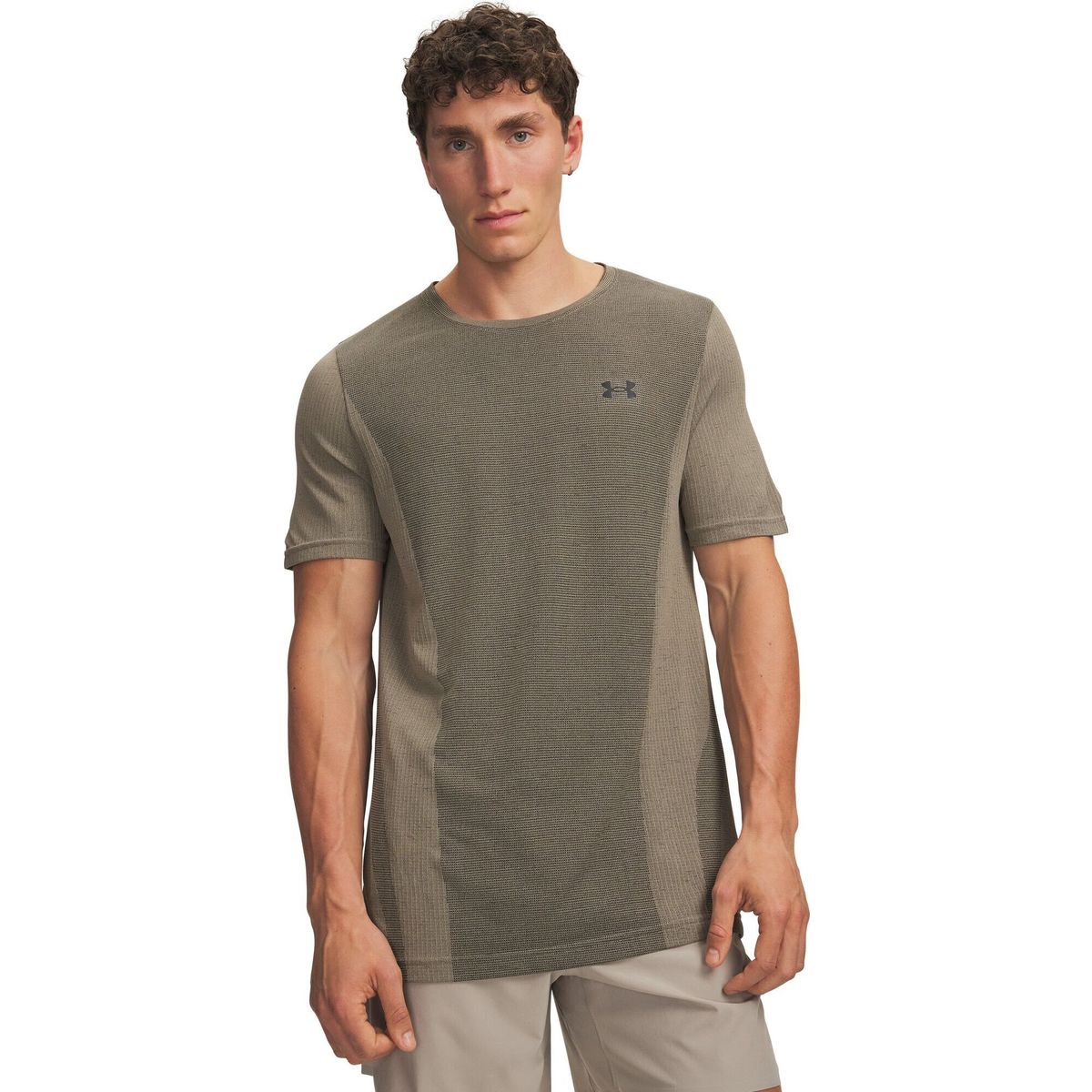 Under Armour Vanish Seamless SS brown ultimate black (203) M 6011611-203-MD