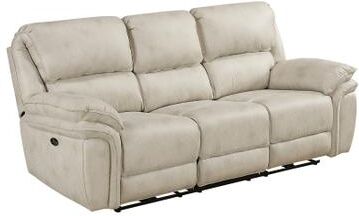 Fremont & Park Regina Microfiber Power Double Reclining Sofa