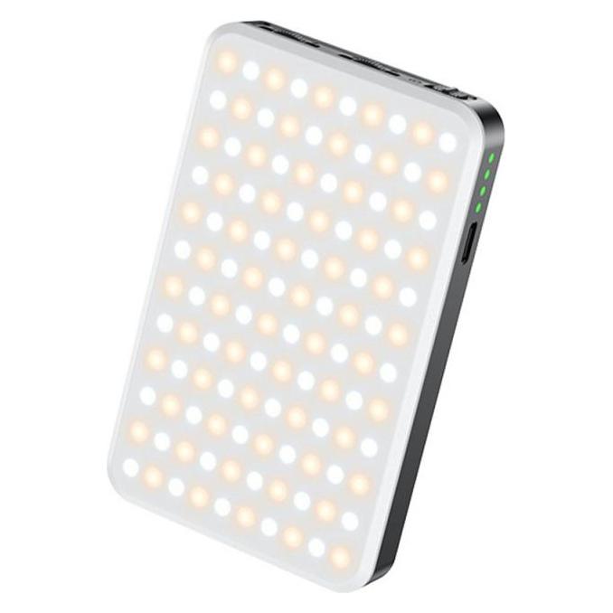 Yesido - Ultra-Thin Pocket Selfie Light (DH12) - USB-C, 3000mAh, 6W - Black (60993483)