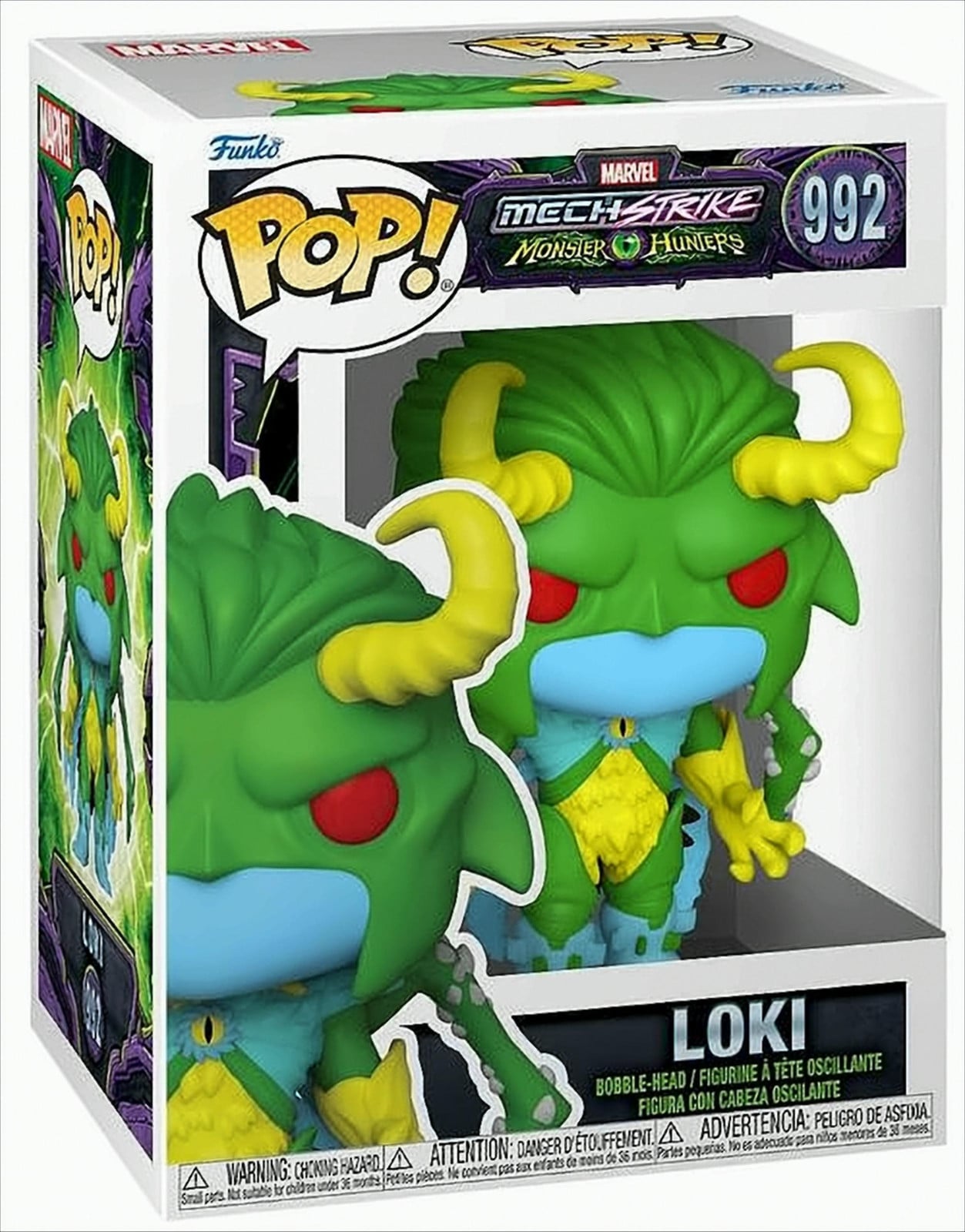Funko Pop! Marvel Mech Strike Monster Hunters Loki