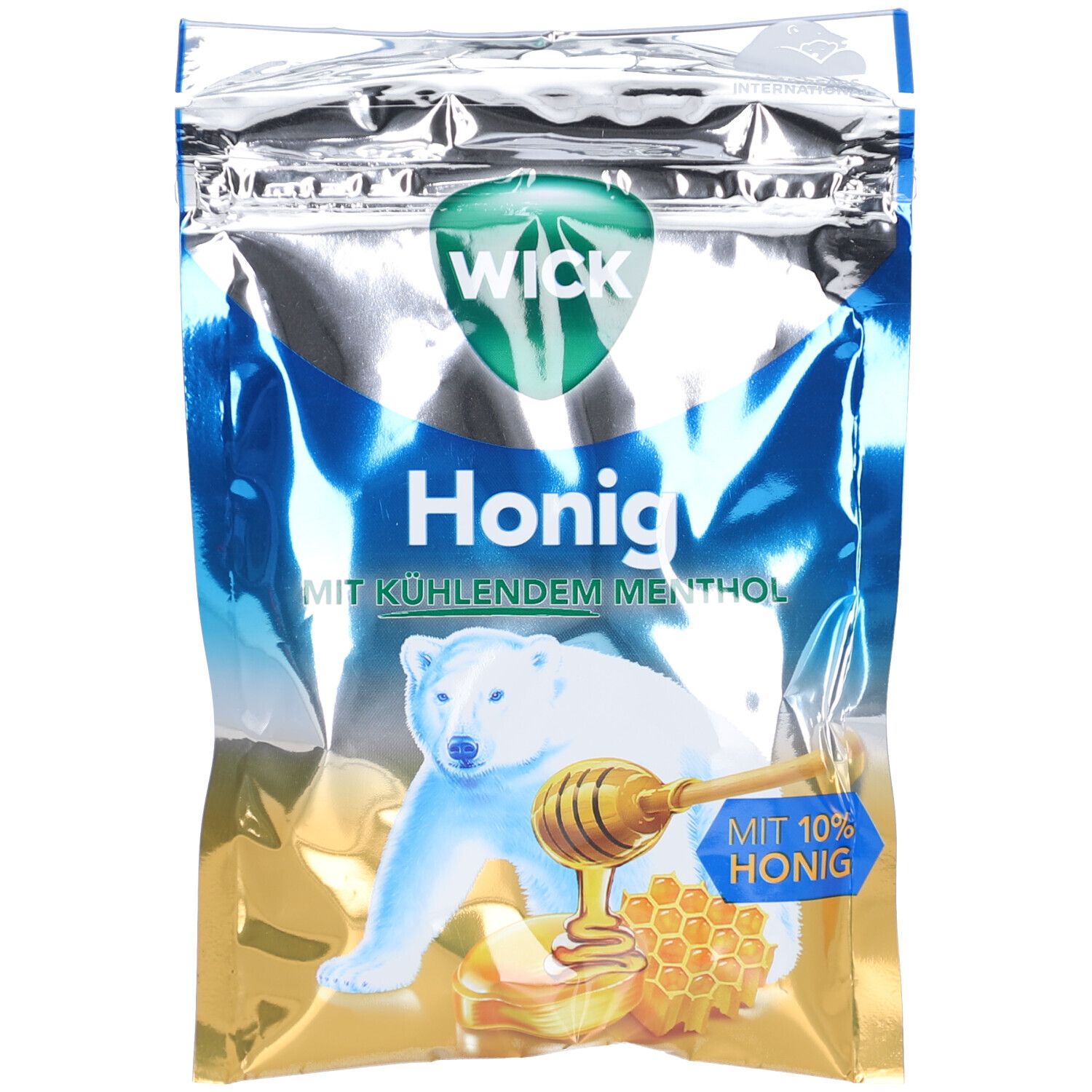 Wick Honig Hustenbonbon mit Menthol 72 g Bonbons