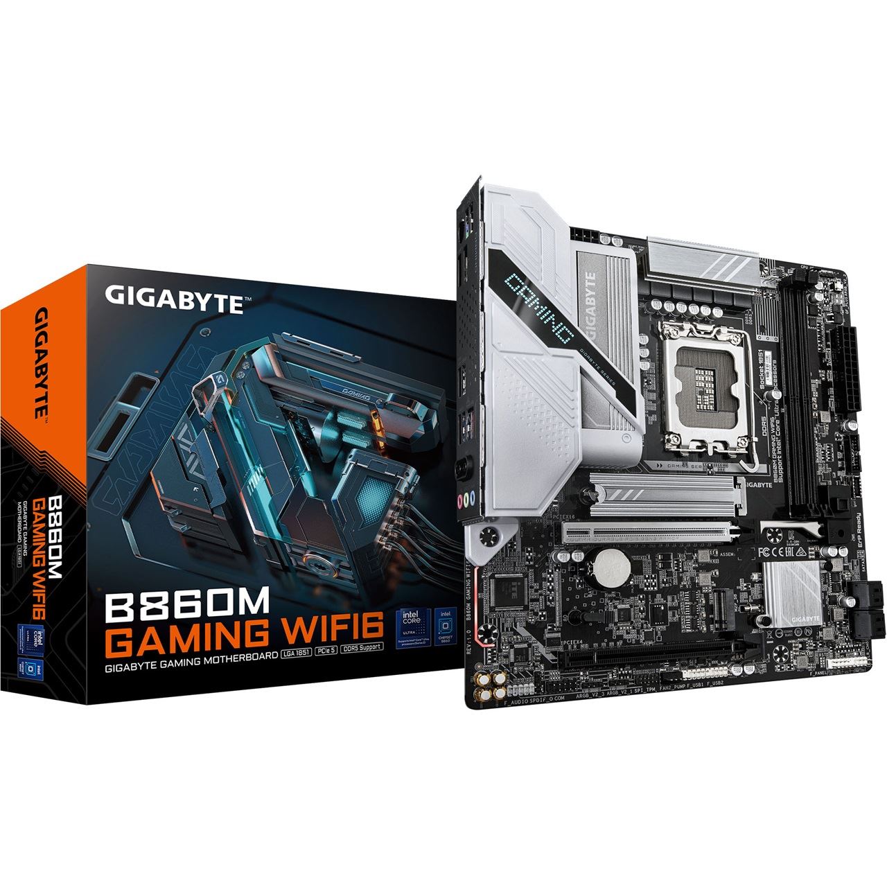 Gigabyte B860M Gaming WIFI6 Intel B860 So.1851 DDR5 µATX Retail