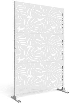 Uixe Free Standing Decorative Outdoor Privacy Screen