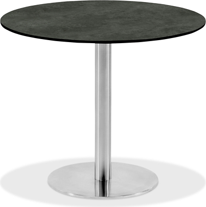 Niehoff Bistro Tisch Edelstahl Rund