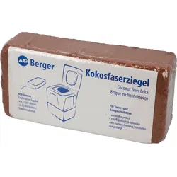 Berger Kokosfaserziegel für Trockentoiletten