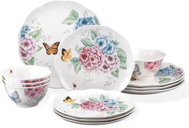 Lenox Butterfly Meadow Hydrangea 12-Piece Set