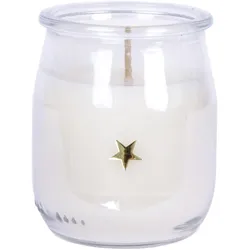 Duft-Kerzenglas-Set X-MAS - beige