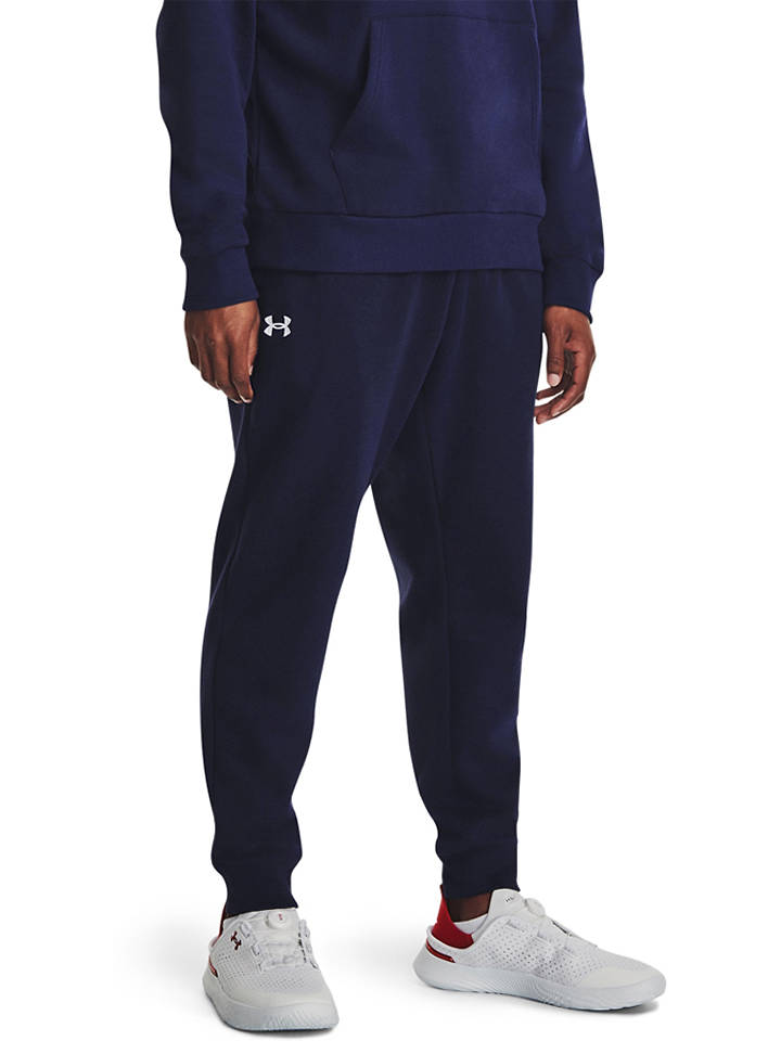 Under Armour Sweathose "Rival" in Dunkelblau - L