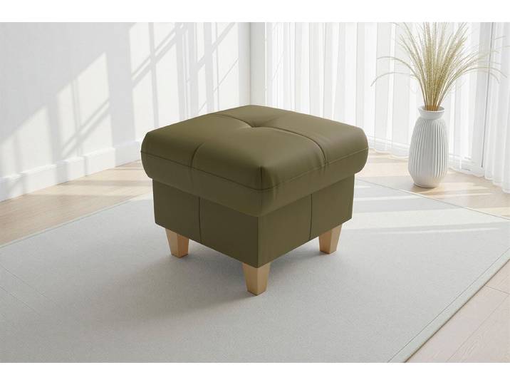 sit&more Polsterhocker Pamela, Leder, B: 58 cm (1 St), mit praktischen Stauraum, hochwertige Qualität, verschiedene Farben