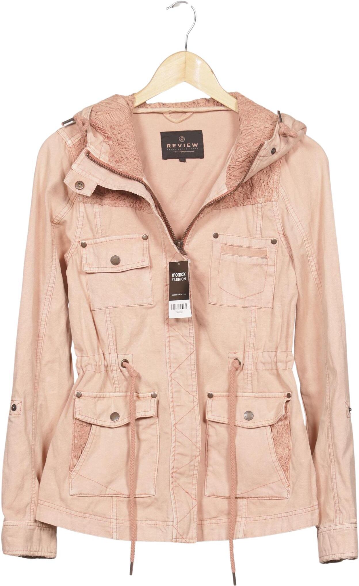 Review Damen Jacke, Pink, Gr. XS, Baumwolle - Second Hand