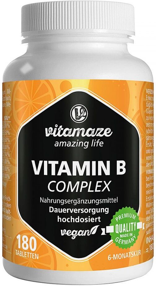 Vitamaze VITAMIN B-Complex hochdosiert vegan