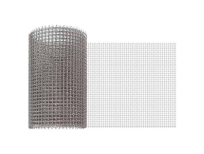 vidaXL Mesh Bildschirm 20 x 500 cm 3 Mesh Edelstahl 201 Silber
