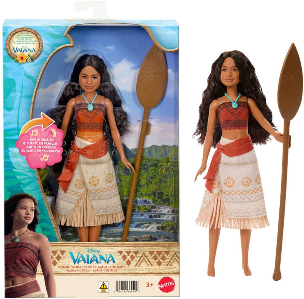 Muñeca Vaiana Movie Cantarina Disney Mattel.