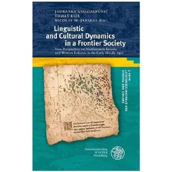 Linguistic and Cultural Dynamics in a Frontier Society, Fachbücher von Tomáš Klír, Jadranka Gvozdanović, Nicolas Mark Jansens