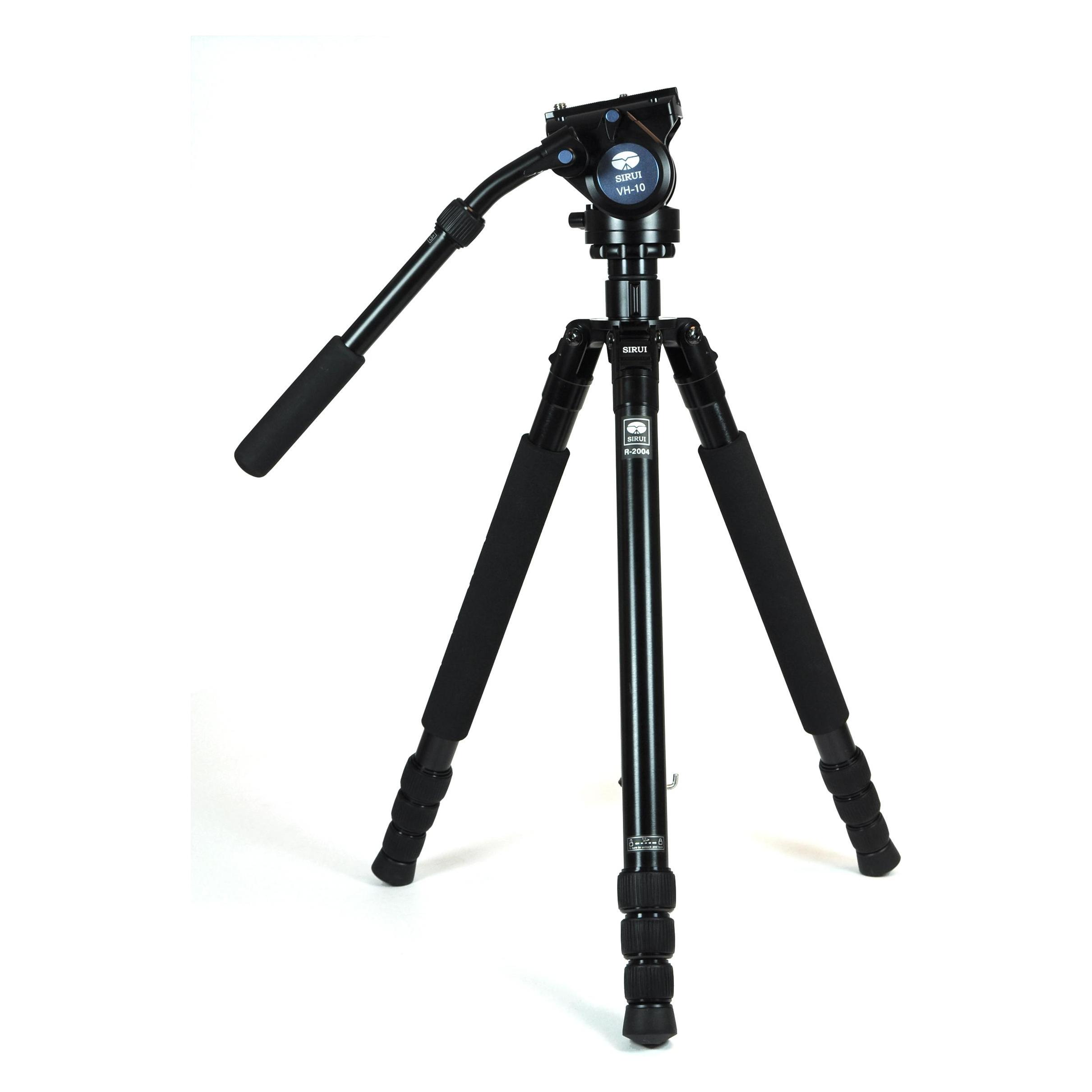 Sirui R-2004 mit VH-10 Studio-Dreibeinstativ Alu mit Kopf (Metall) (780190)