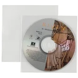 Favorit 100460143 CD/DVD-Hülle Transparent, Optische Medien Zubehör
