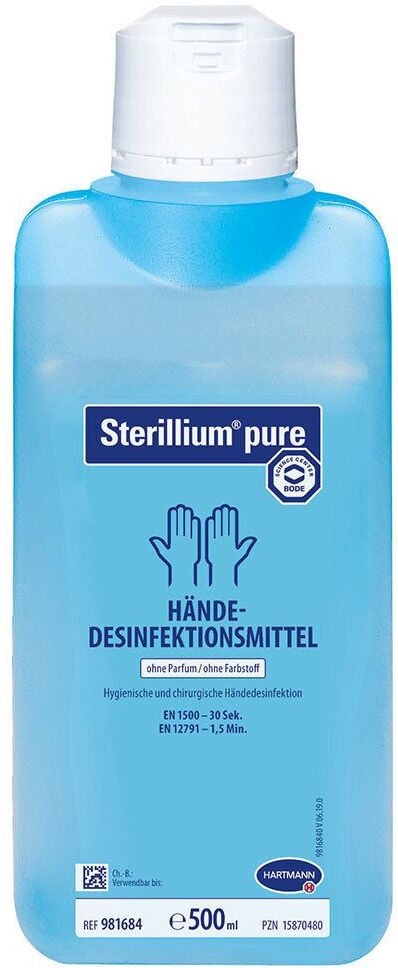Hartmann HartMänner Sterillium® pure Händedesinfektion Lösung 500 ml 500 ml Lösung