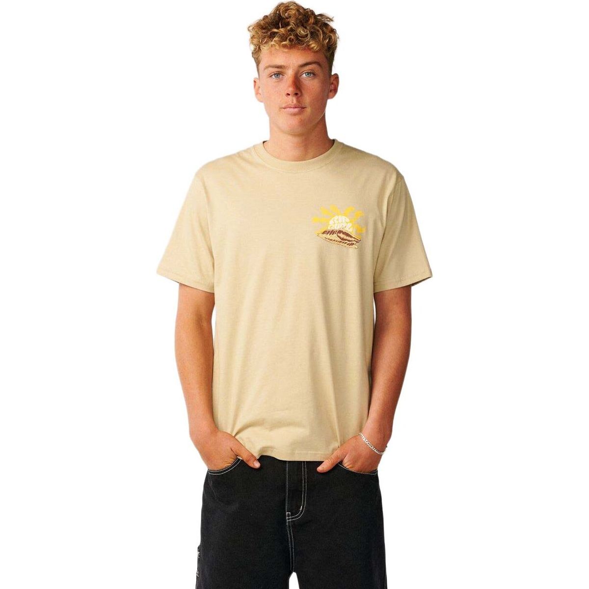 RipCurl Surf Trip Tee khaki sand (2371) M 135MTE-2371-M