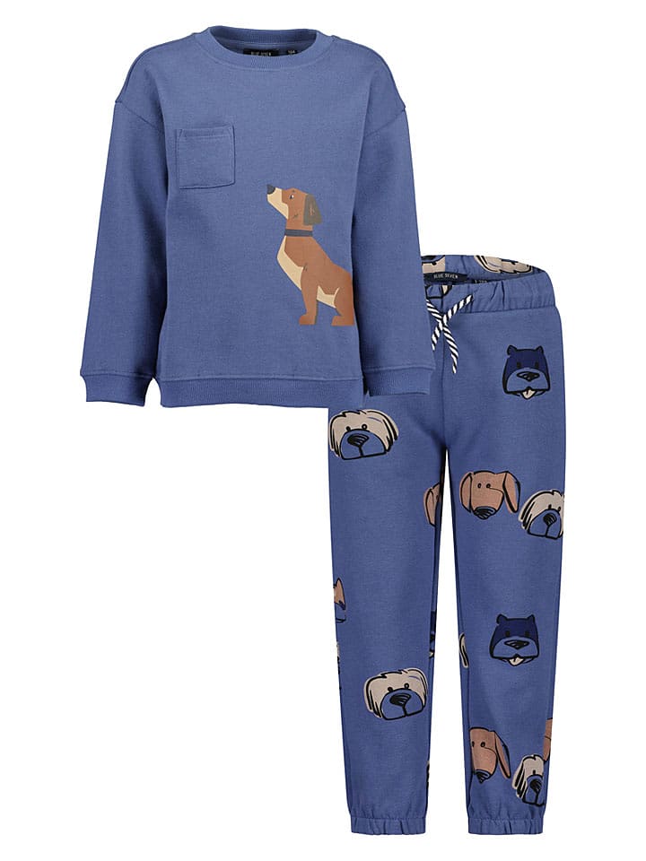 Blue Seven Jogginganzug in Blau - 128