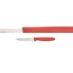 Schneider - Gemüsemesser, 10 cm Griff rot