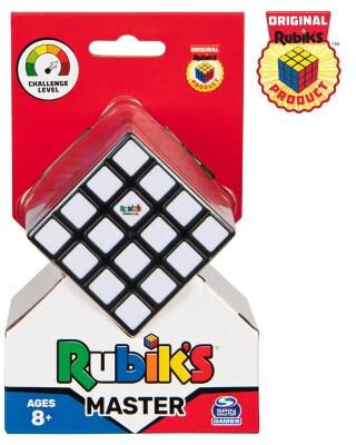 Spin Master Rubik’s Master 4x4 Cube Puzzle - Official Rubik’s Master - 56 Small Cubes - Ages 10+