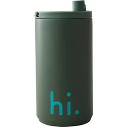 Design Letters Hi Reisebecher 350 ml grün