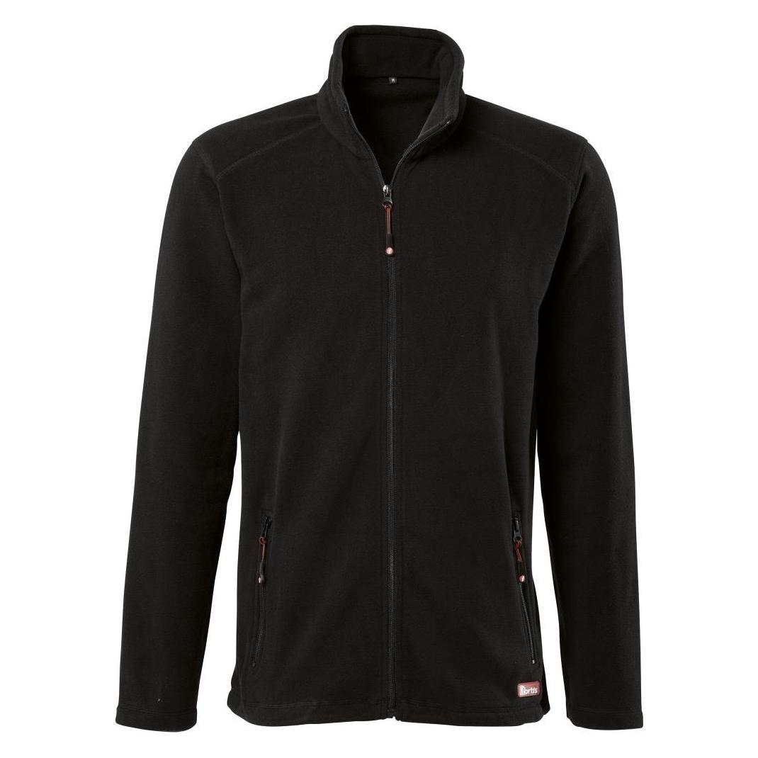 Magni E/D/E FORTIS Fleece-Jacke Basic 24, Black, Gr.L (L) (4317784547604)