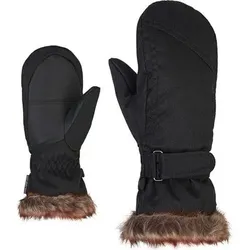 ZIENER Kinder Handschuhe LED MITTEN GIRLS glove junior, Größe 6,5 in Schwarz Schwarz