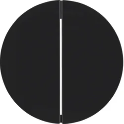 Hager WLW2010BG Wippe 2fach R.Classic schwarz, glänzend