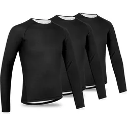 GripGrab, Funktionsshirt, Ride Fahrrad Unterwäsche (XXL), Schwarz, XXL