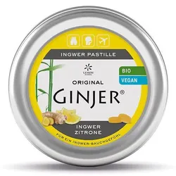 Ingwer Ginjer Pastille Zitrone 40 G