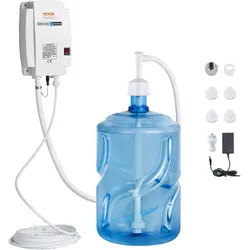 VEVOR Pumpsystem für Flaschenwasserspender 5 Gal Spendersystem, automatischer elektrischer Wasserspender, Wasserkrugpumpe mit Einzeleinlass, kompatibel mit Kaffee-/Teemaschinen, ohne Eimer
