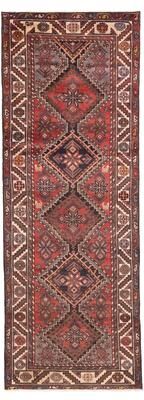 ECARPETGALLERY Hand-knotted Konya Anatolian Red Wool Rug - 3'5 x 9'7