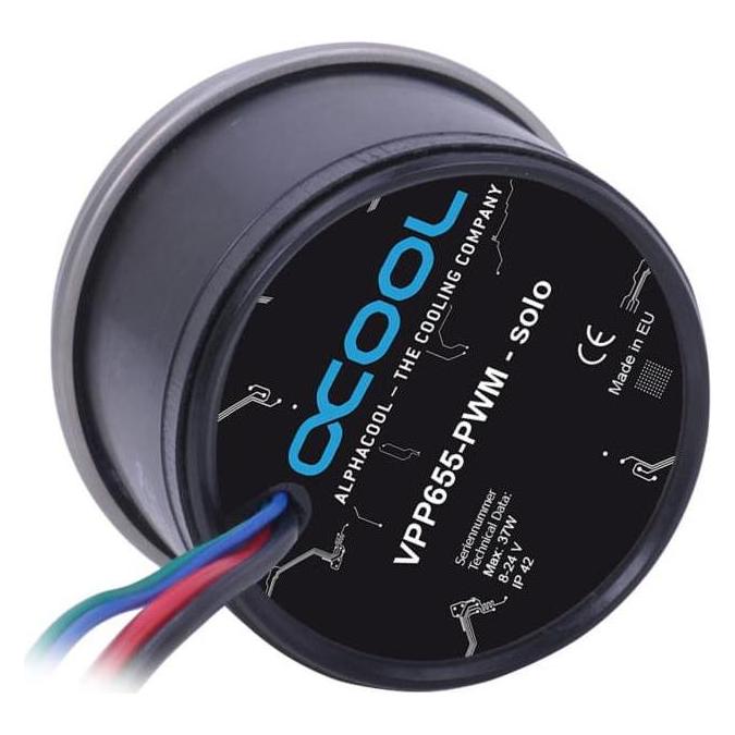 Alphacool PUM Core 200 Aurora D5/VPP Ausgleichsbeh??lter Acetal/Acryl mit VPP655 PWM Pumpe (15484)