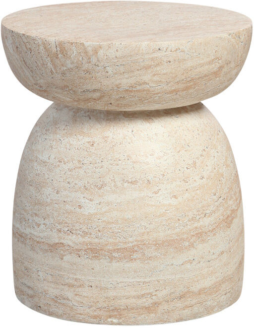 Ivy Bronx End Table Orange 45cm H X 40cm W X 40cm D