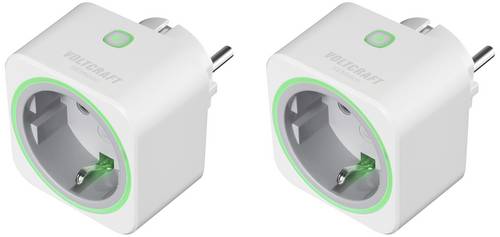 VOLTCRAFT SEM6500 Energiekosten-Messgerät inkl. Funksteckdose, Datenexport, Datenloggerfunktion, Kostenprognose, TRMS, Stromtarif