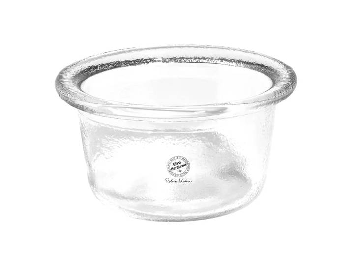 Schale Potto, Hergiswil, transparent, Glas