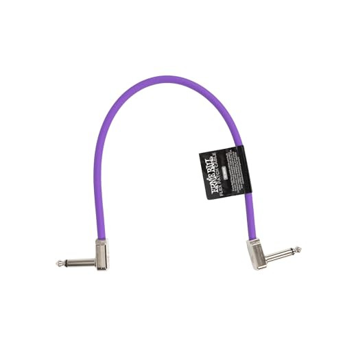 Ernie Ball Flex Patchkabel 12 inch - Paars - Enkel