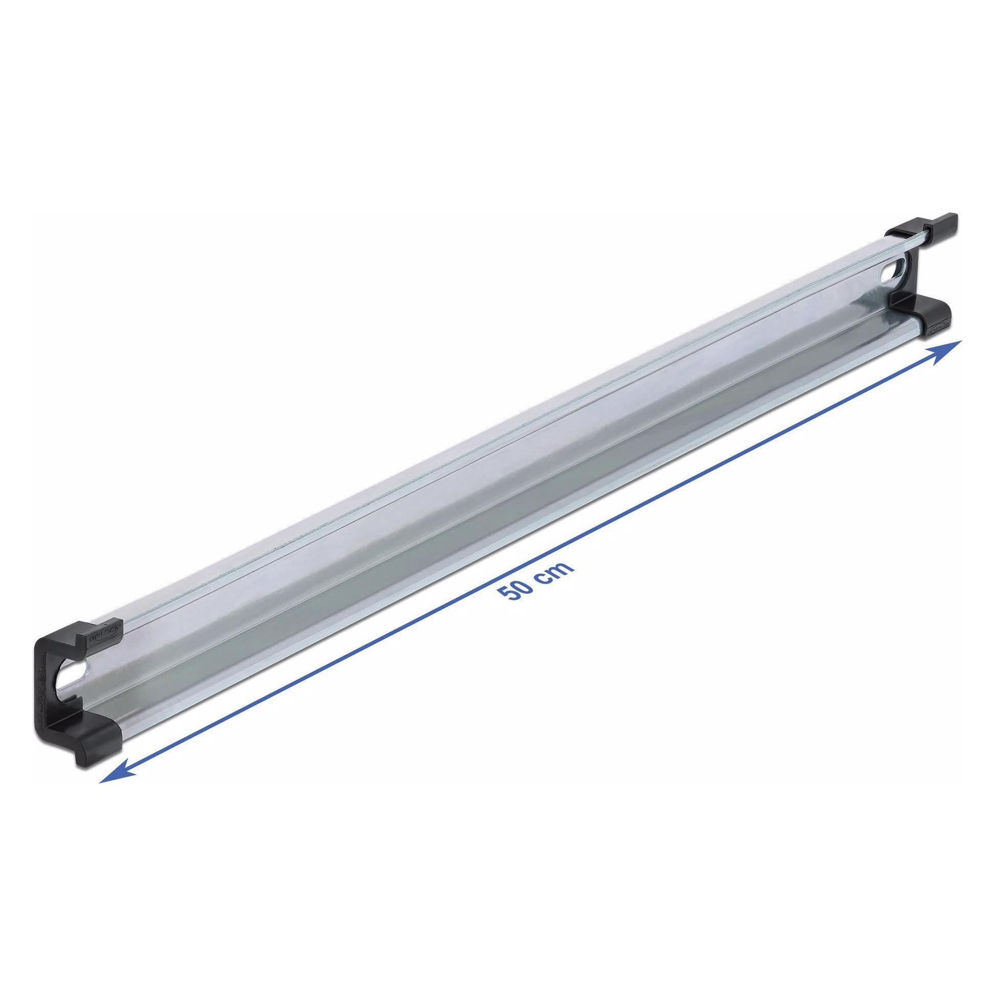 Delock Hutschiene 35 x 15mm, 50cm aus Stahl (66196)