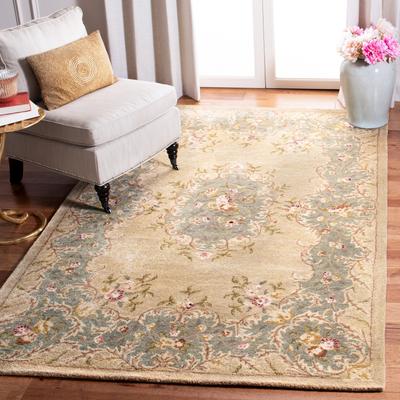 SAFAVIEH Handmade Bergama Achsah Oriental Hand-spun Wool Rug