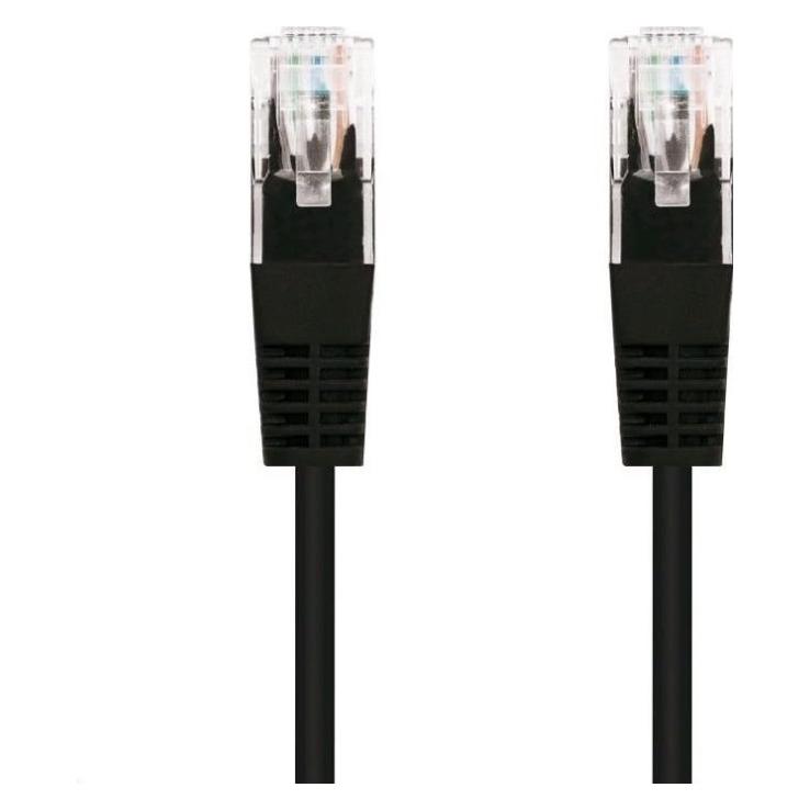 C-Tech patchcord Cat5e cable, UTP, black, 3m (UTP, CAT5e, 3 m) (8594125013981)
