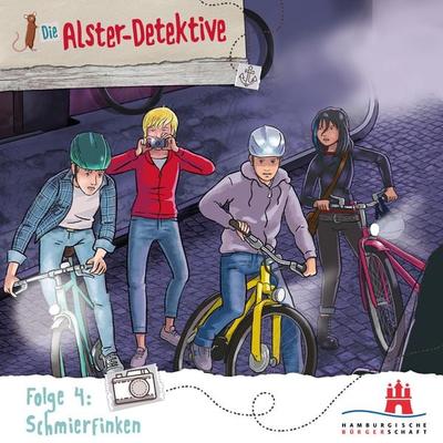 Die Alster-Detektive - Folge 4 Schmierfinken - Katrin Wiegand,Kai Schwind, Audio, 9783947966516