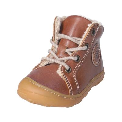 Lauflernschuh PEPINO "Pepino Halbschuhe Leder", Baby, Gr. 20, cognac, Schuhe Lauflernschuh