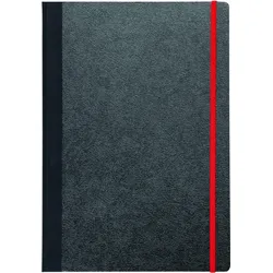Pagna Notizbuch schwarz Classica A4 192 Seiten kariert