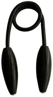 Inspire Select Magnetic Curtain Tieback Rope No Drill Curtain Buckle Strap For Modern Home Decor black