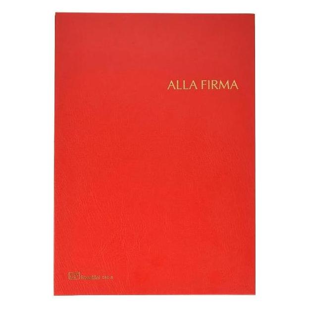 Fraschini Unterschriftenbuch Rot (614-A-ER)