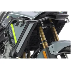 CrossPro, Motorrad Zubehör, Aluminium-Sturzschutz Oberer Motor- Und Kühlerschutz Cf Moto 450 Mt '24 Schwarz