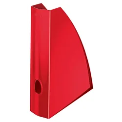 LEITZ Stehsammler WOW Polystyrol rot , DIN A4
