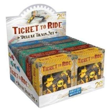 Days of Wonder DOWD0037 - Zug um Zug - Deluxe Train Sets (10er-Display) (Deutsch, 2 - 5 Spieler) (DOWD0037)